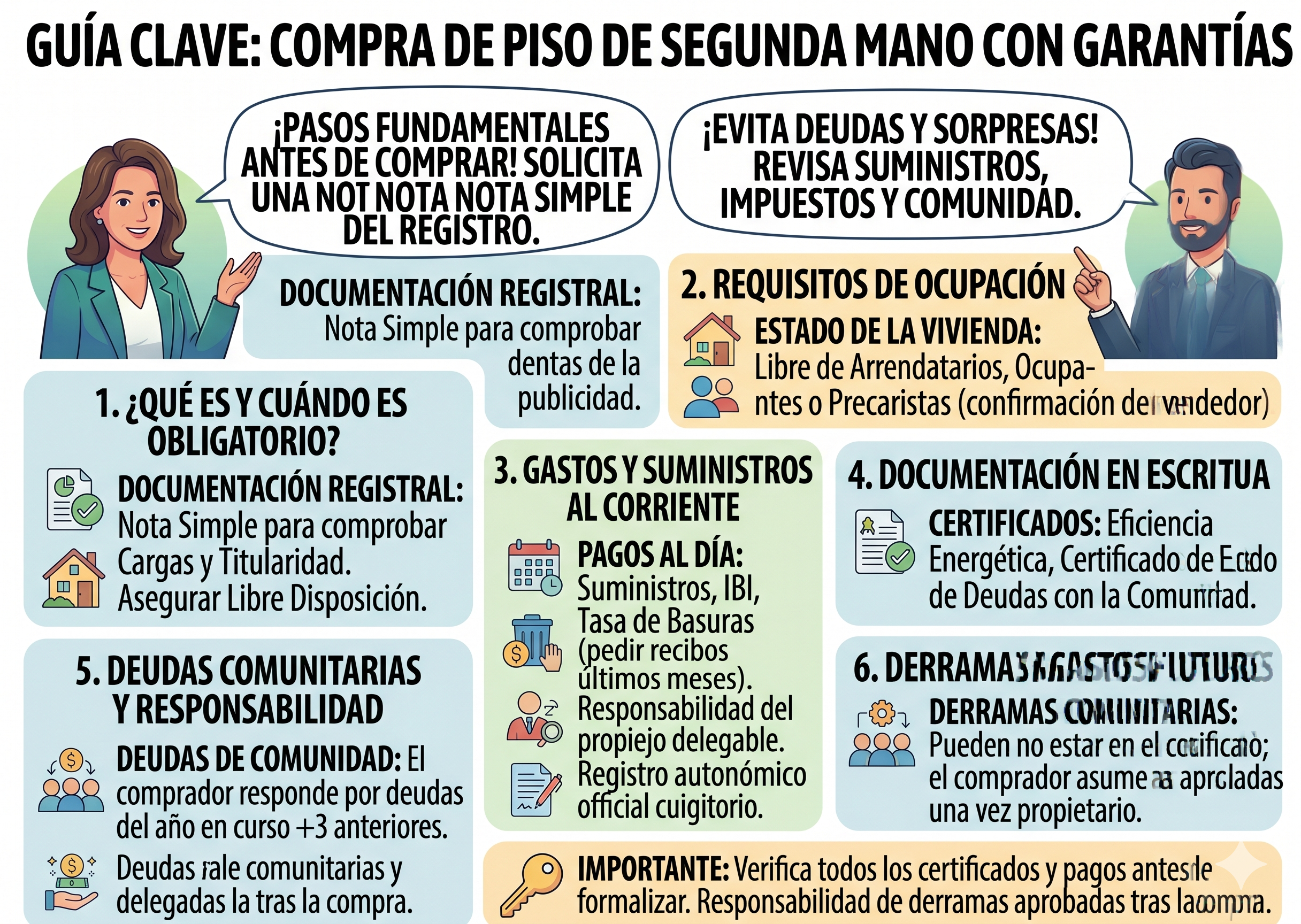 Alertas a Tener en cuenta al Comprar un piso de Segunda Mano