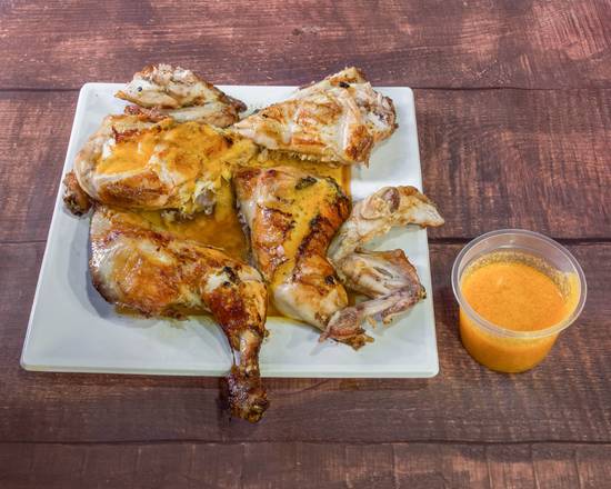 Pollo a la Brasa con Mantequilla y Limón